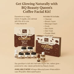 7-in-1 Beauty Queen Korean Coffee Facial Kit