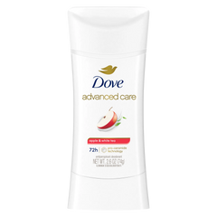 Dove Advanced Care Apple & White Tea Antiperspirant Deodorant Stick - 74g