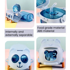 2-in-1 Portable Toy Bus Drinking Bottle