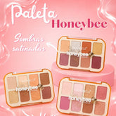 HUDAMOJI Honey Bee Eyeshadow Palette - 8 Colors