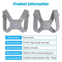 Angle Sensing & Vibration Reminder Device for Back & Shoulder Alignment