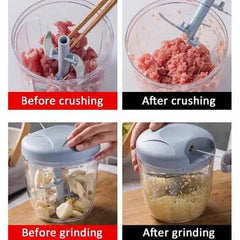Eotia Hand Cutter – Manual Vegetable & Food Chopper