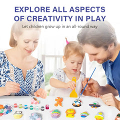 Gypsum Painting Kit, Plaster Painting Craft Kit Art Set