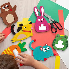 DIY creative animal sewing kit for kids