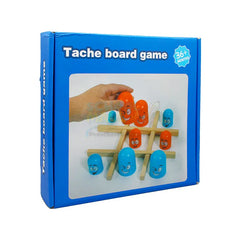 Tic Tac Toe with a Twist - Strategic 2 Player Board Game for Kids & Adults