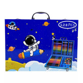 Portable Aluminum Case Supplies Set Art Kit for Kids - -128 Pcs