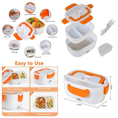 Multifunction Electric Lunch Box with Stainless Steel Container