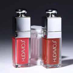 Hudamoji Shiny Bear Keychain Lip Gloss