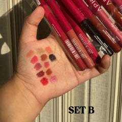 APK Jumbo Waterproof Lip & Eye Pencil Pack