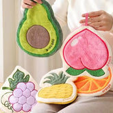 Hanging Fruit Shaped Microfiber Hand Towels for Kitchen - Each