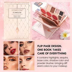 Romcom Flawless All in One Book Makeup Palette Set