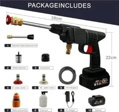 The HydroDrive 48V Cordless Power Washer – High-Pressure Wireless Car Wash & Foam Gun