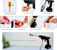 The HydroDrive 48V Cordless Power Washer – High-Pressure Wireless Car Wash & Foam Gun
