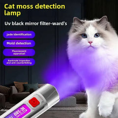 K-206 Portable-365nm UV Light Detection Flashlight