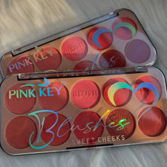 Pink Key Professional Blush Palette - Each