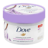 Dove Crushed Lavender & Coconut Milk Exfoliating Body Polish Sulfate Free - 298gm