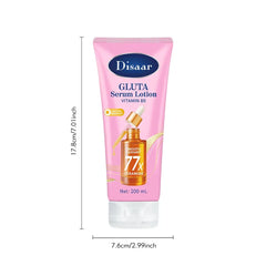 Disaar Gluta Serum Lotion Daytime Brighten Smooth Radiant - 200ml