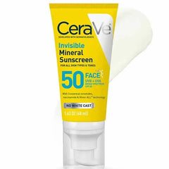 Cerave Invisible Mineral Sunscreen SPF 50 – 48ml