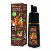 Hairwell Dark Brown Shampoo Hair Color – 160ml