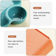 Dumpling & Snack - 4 Piece Plate Set