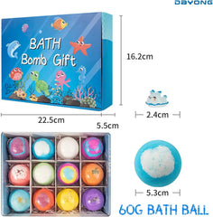 Under the Sea Adventure Bath Bomb Gift Set Of 12-Piece