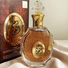 Rouat Al Oud Eau de Parfum Spray by Lattafa - 100ml
