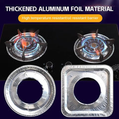 Aluminum Foil Gas Stove Burner Liners-Each