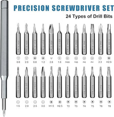25-in-1 Precision Magnetic Screwdriver Set