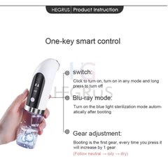 Hydra Facial Black Head Remover Pore Vacuum Micro Bubble Pore Cleansing Machine