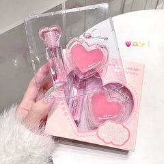 Gege Bear Plant Extract Lip Mask Lip Oil - 2Pcs Set