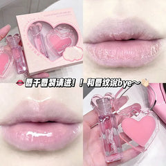 Gege Bear Plant Extract Lip Mask Lip Oil - 2Pcs Set