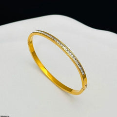 Gold Plated Crystal Incrusted Bangle