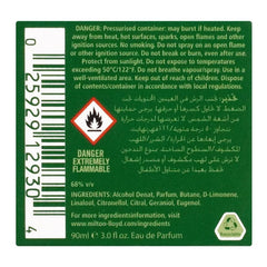 Milton Lloyd Color Me Green Homme Eau De Parfum, For Men