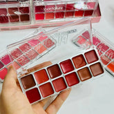 Mocallure Matte Cream Lipstick Palette - 12 Colors