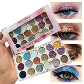 Mocallure Glitter Eyeshadow Palette - 18 Colors