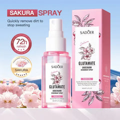 SADOER Underarm Stop Sweating Anti-odor Antiperspirant Deodorant Spray - 40ml