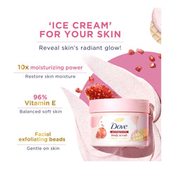 Dove Sakura Body Scrub - 280g