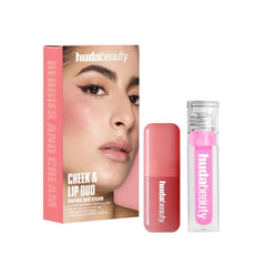 HUDA BEAUTY Berries and Cream Cheek & Lip Duo
