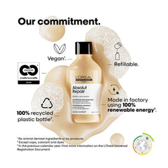 L'Oreal Professionnel Serie Expert Protein + Gold Quinoa Absolut Repair Dry And Damage Hair Shampoo - 300ml