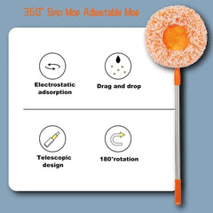 360° Rotatable Adjustable Cleaning Mop