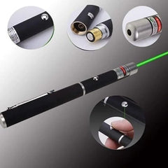 Metal Green Multipurpose Laser Light with designing Disco Pointer Pen