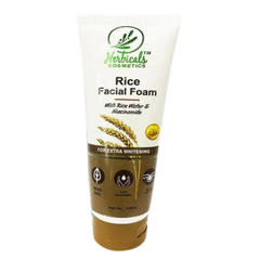 Herbicals Cosmetics Rice Face Wash for Extra Whitening - 100ml