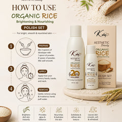Kalaj Organic Rice Skin Polish – Brightening & Nourishing Glow Treatment