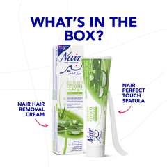 Nair Gentle Hair Removal Cream Natural Aloe Vera Extract - 110 gm