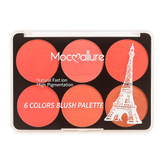 Mocallure Blush Palette - 6 Colors