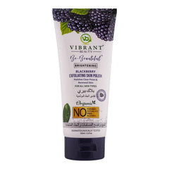 Vibrant Beauty Brightening Blackberry Exfoliating Skin Polish - 150ml