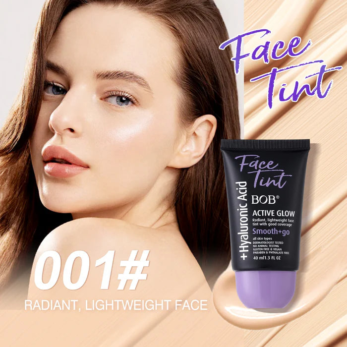 BOB Hyaluronic Acid Active Glow Face Foundation – 40ml