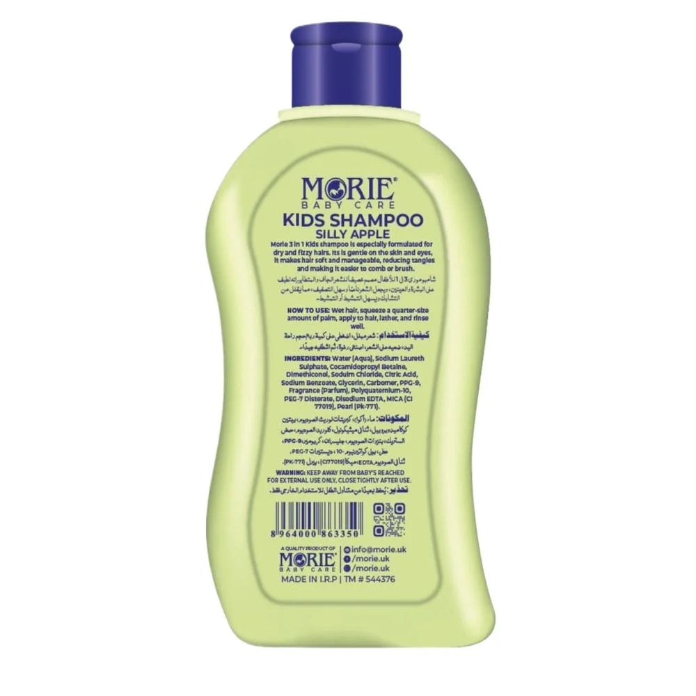 Morie Kids Shampoo 3-in-1 Silly Apple - 250ml