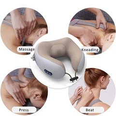 Portable U-shaped Electric Neck Massager Pillow