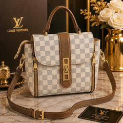 Louis Vuitton Damier Pattern Crossbody Handbag